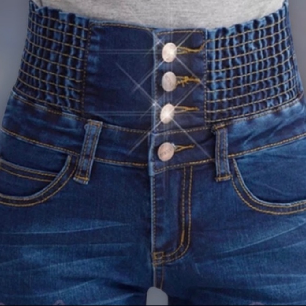 NWT - Dramatic high-waisted skinny jeans!❤️